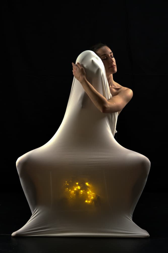 Inner Light Dancer by Iris Resch — canvas wall art