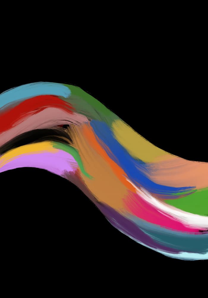 Vibrant Color Wave by Cesare Bellassai Art — canvas wall art