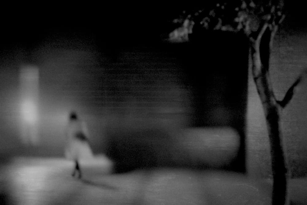 Blurry Night Wanderer by Teruhiko Tsuchida — canvas wall art