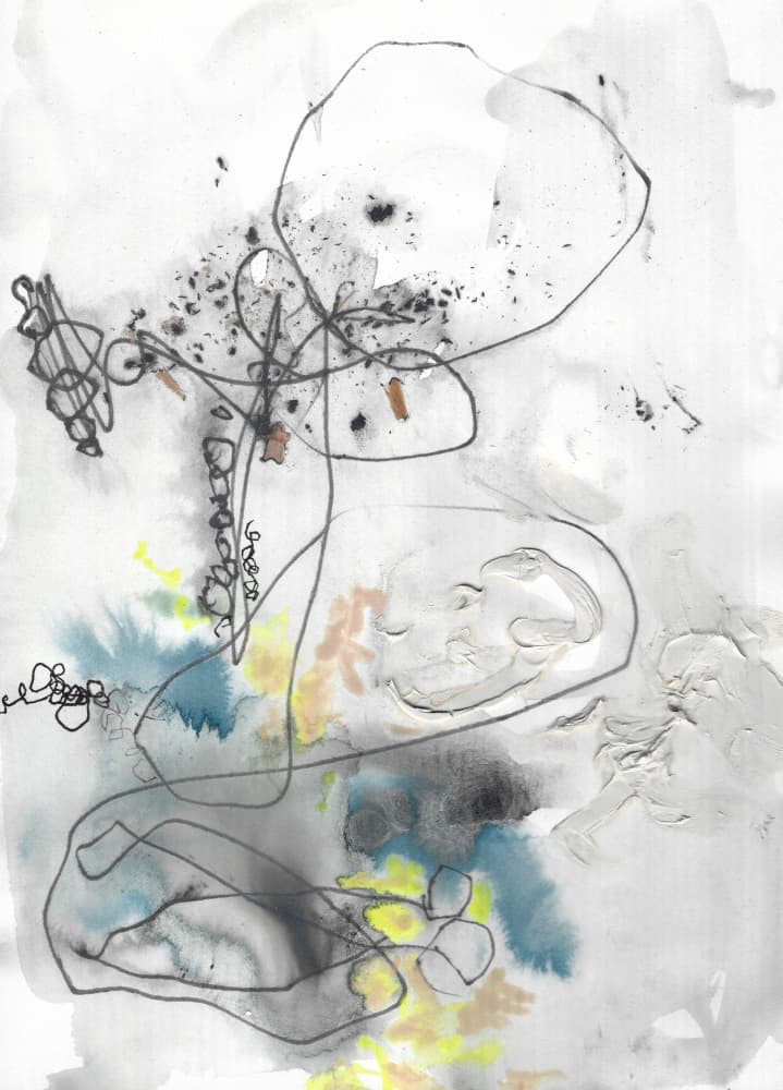 Dynamic Abstract Expression by Annick — canvas wall art