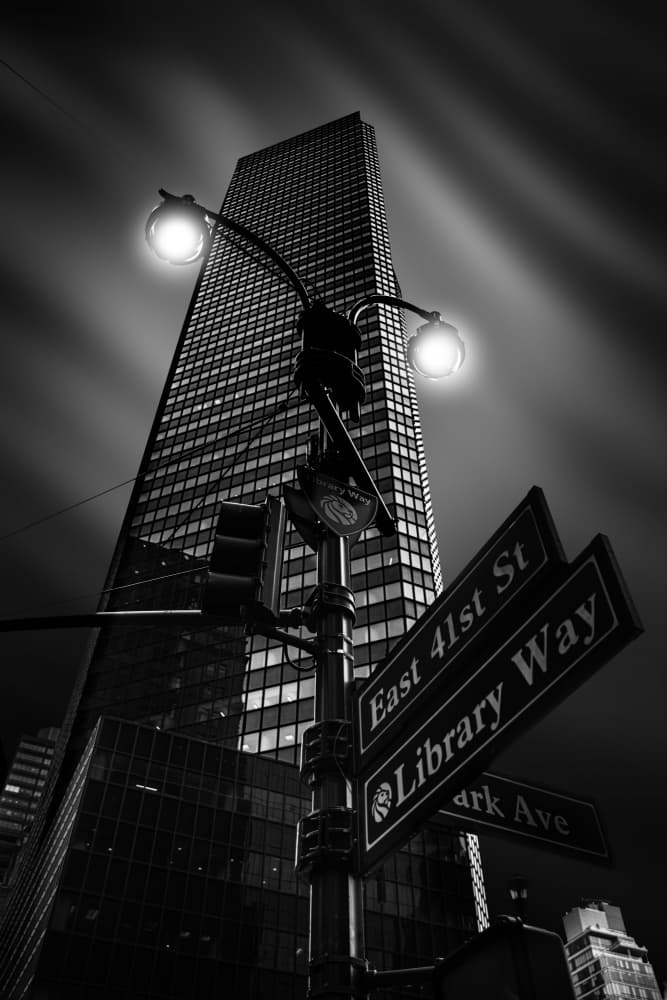 New York City Night by Jackson Carvalho — canvas wall art