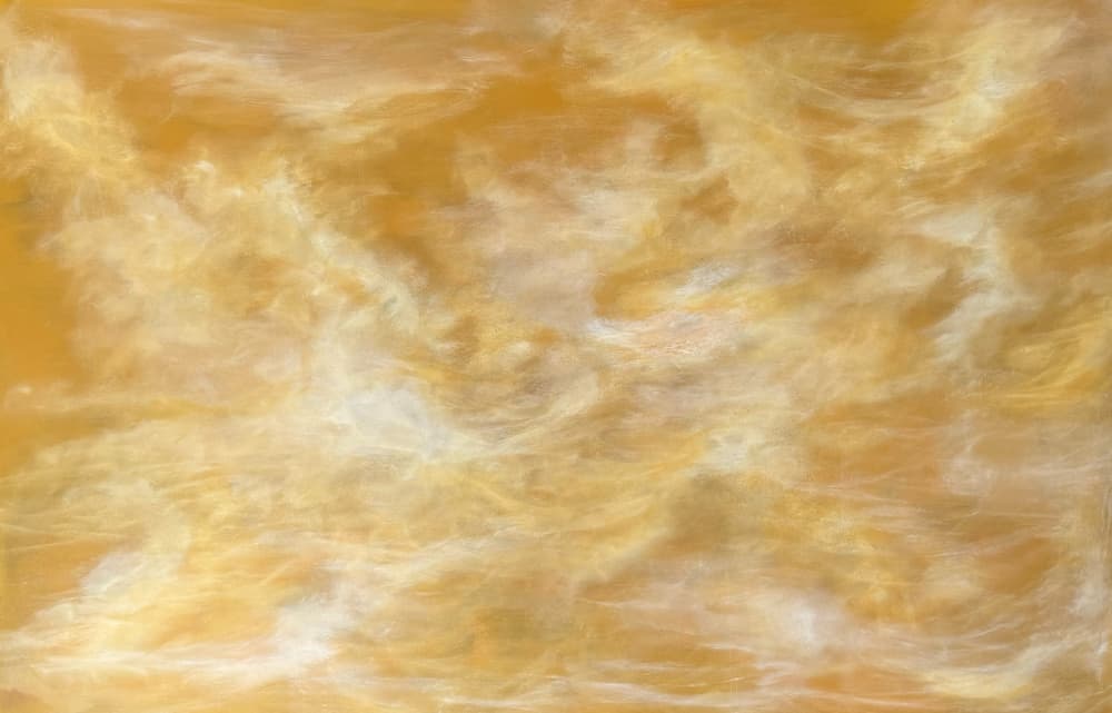 Dreamy Golden Haze by Jenny Nielsen — canvas wall art