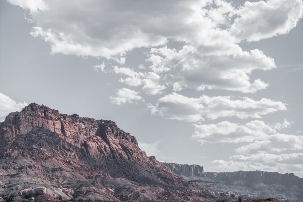 Vast Desert Landscape by Courtney Crane — canvas wall art