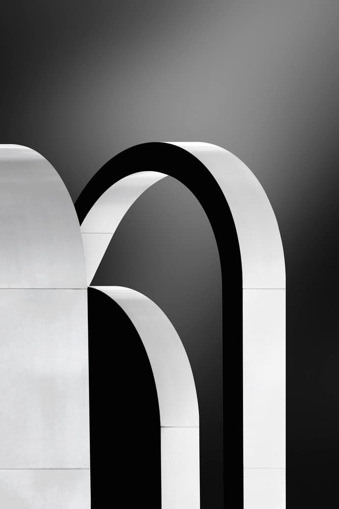 Architectural Curves by Rolf Endermann — canvas wall art