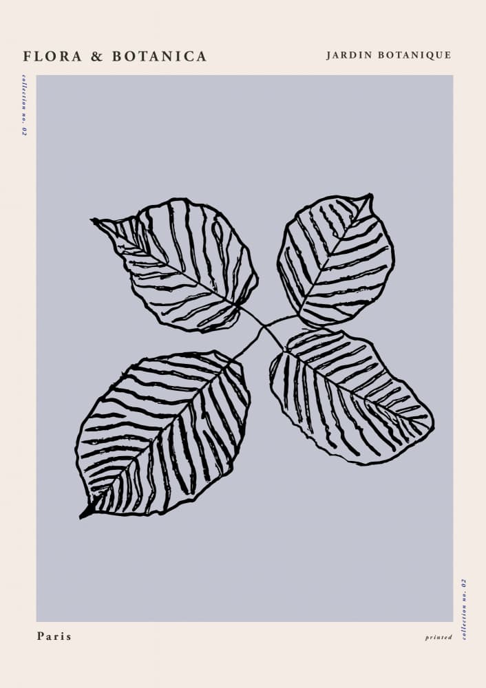 Florabotanicalineno06 by Treechild — canvas wall art