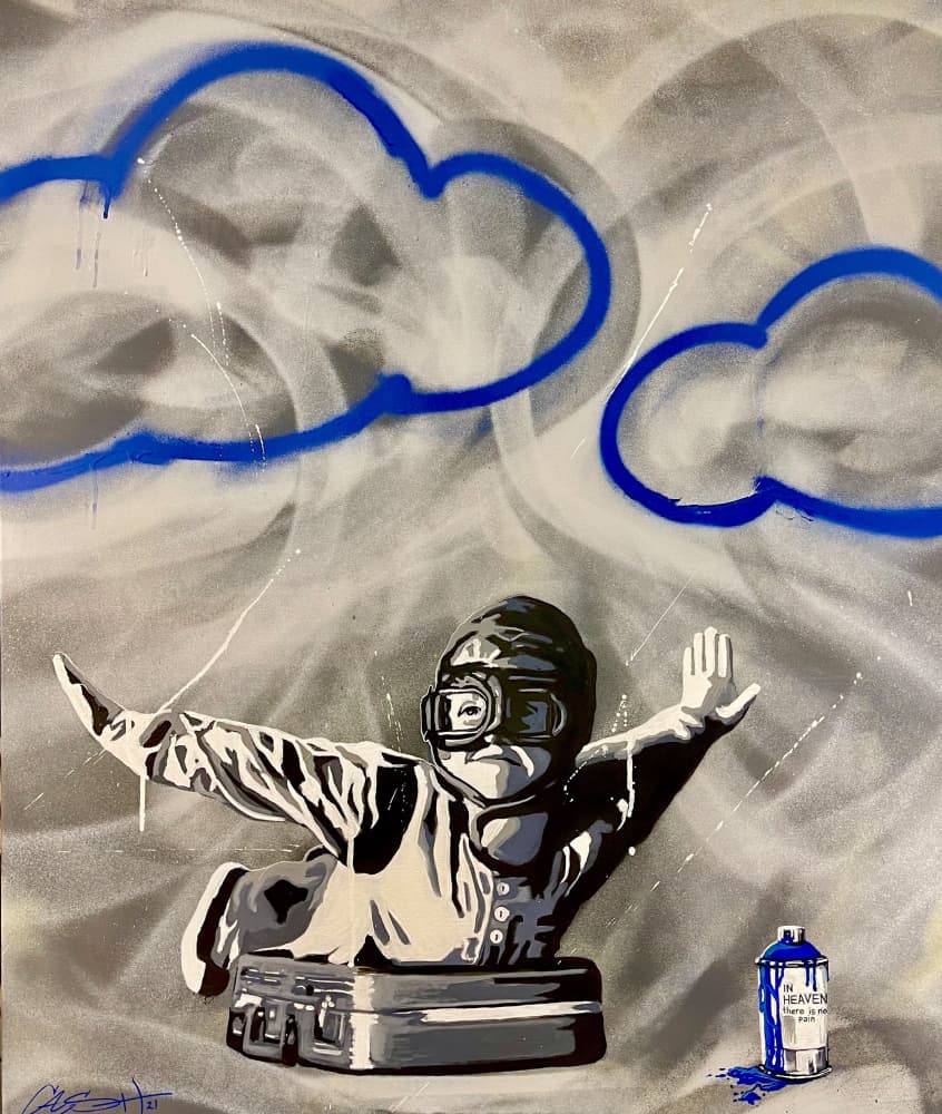 Young Pilot Dream by Suzan Habib — canvas wall art