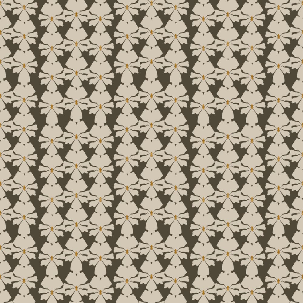 Earthy Floral Pattern by Josie George — canvas wall art