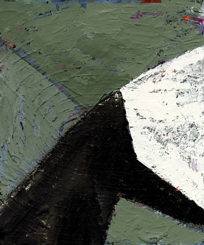 Sharp Geometric Abstract by Edward Selkirk — canvas wall art