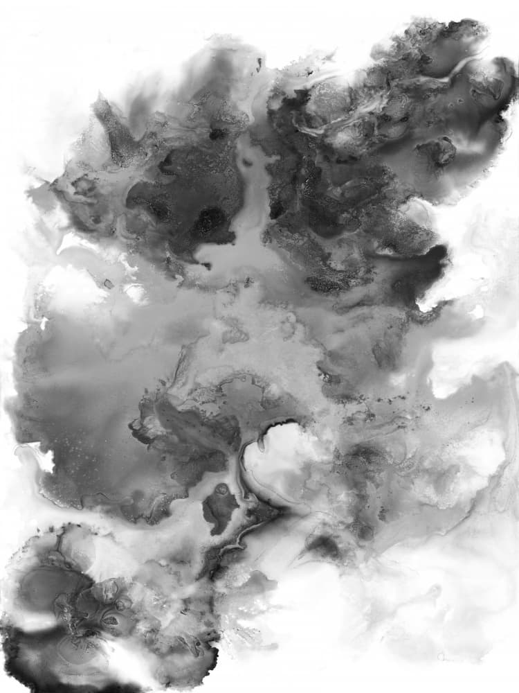 Abstract Smoke Swirls by Jemma Morris — canvas wall art