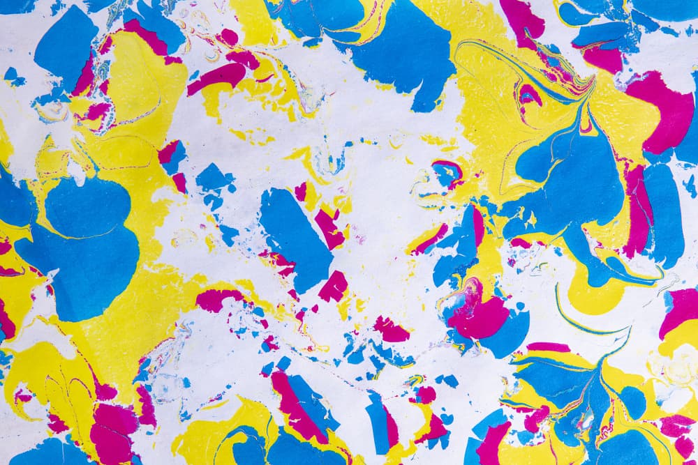 Vibrant Fluid Abstract by Julia Ramiro — canvas wall art