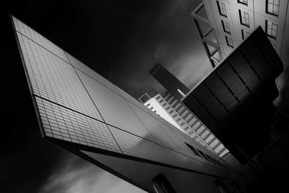 Modern Urban Angles by Jeroen van de Wiel — canvas wall art