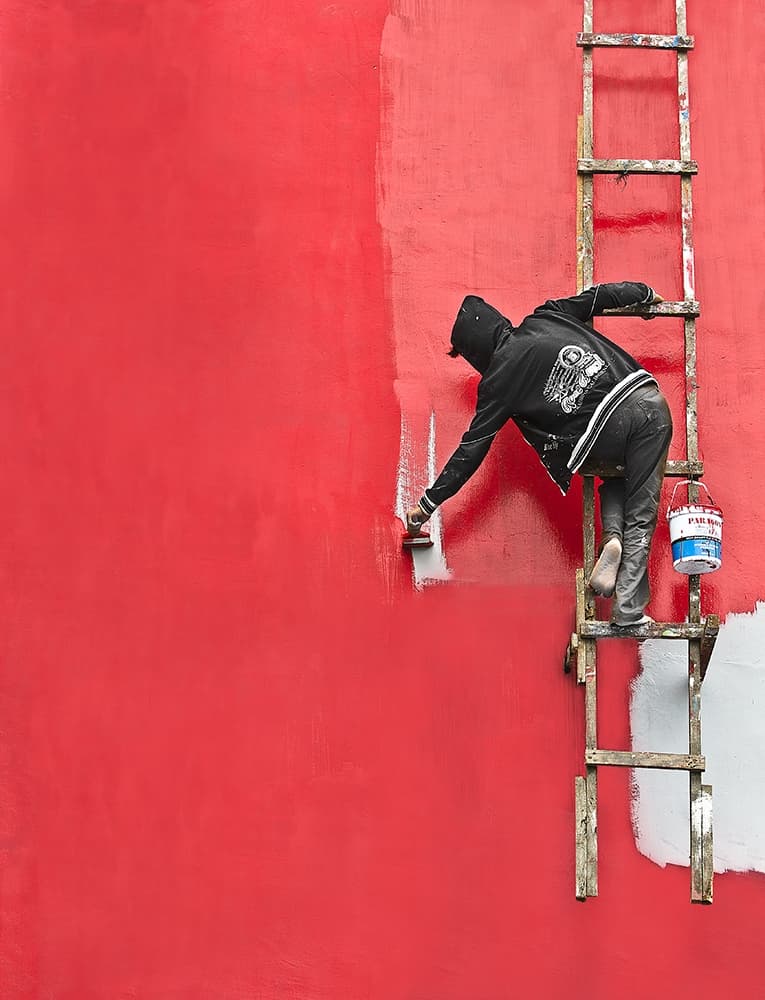 Urban Wall Transformation by Sebastian Kisworo — canvas wall art