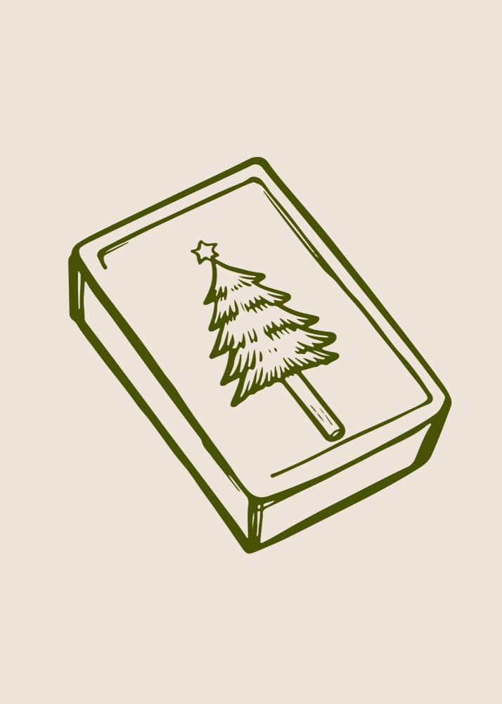 Christmasmatches by Treechild — canvas wall art