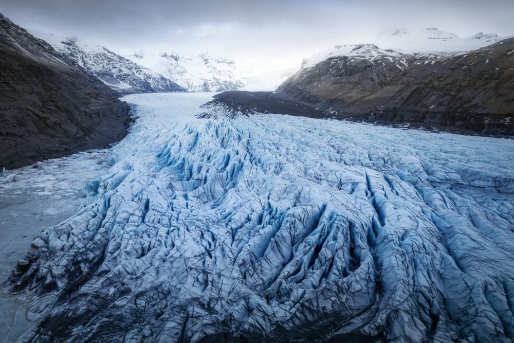 Vast Blue Glacier by Jose Parejo — canvas wall art