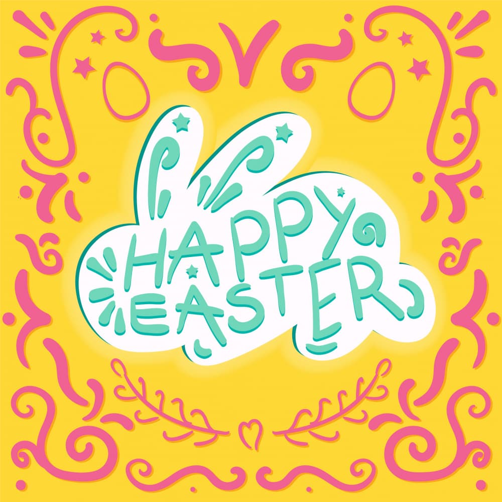 Happy Easter Bunny by Marika Barsrsind β canvas wall art