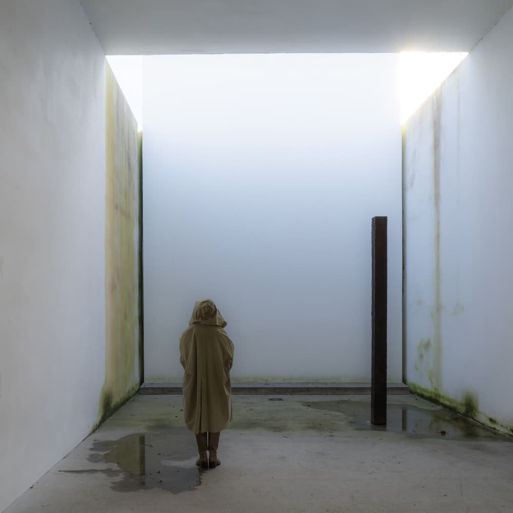 Solitary Figure Open Sky by Luc Vangindertael (laGrange) — canvas wall art