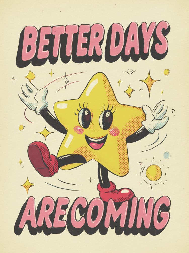Better Days Are Coming by Andreas Magnusson — canvas wall art