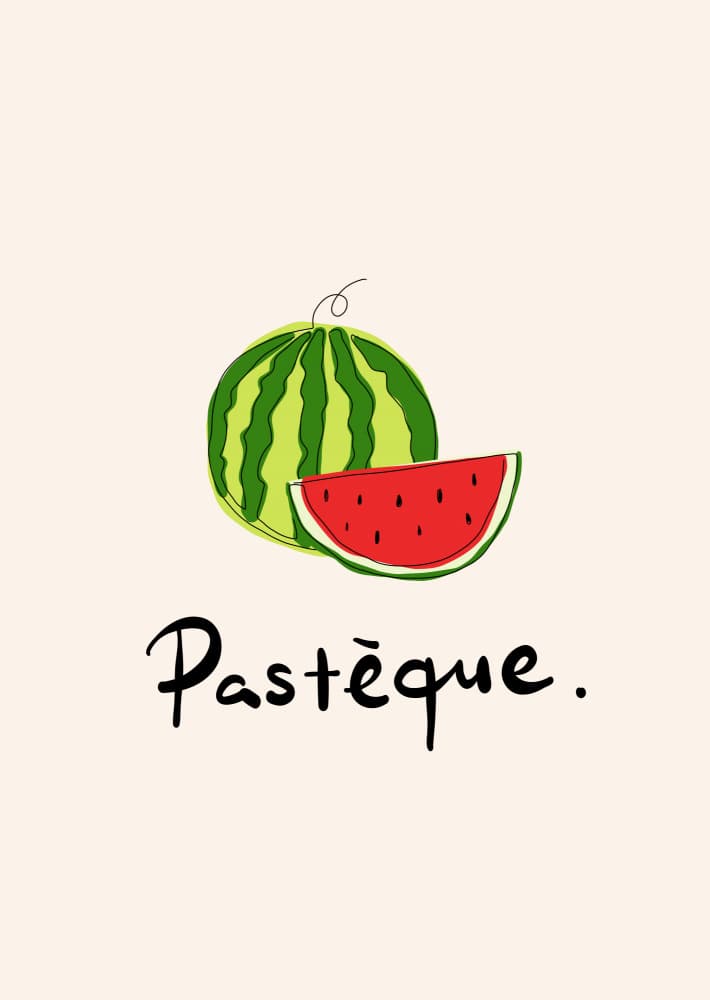 Sweet Summer Watermelon by Rio Soléy — canvas wall art