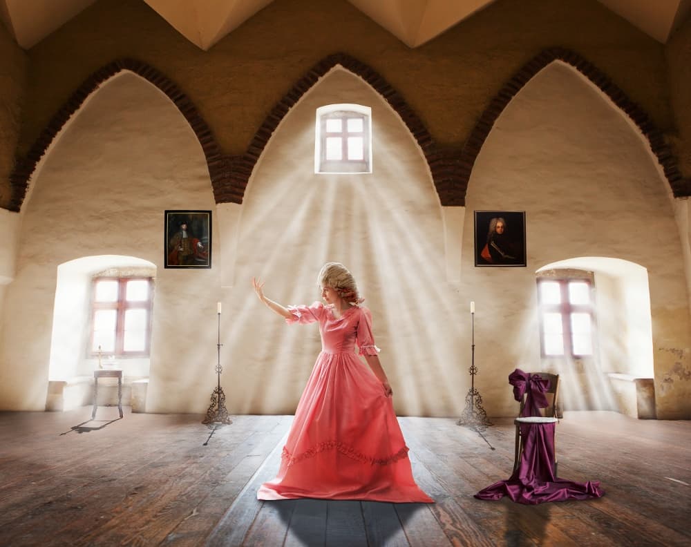 Elegant Woman Solitude by Martin Marcisovsky — canvas wall art