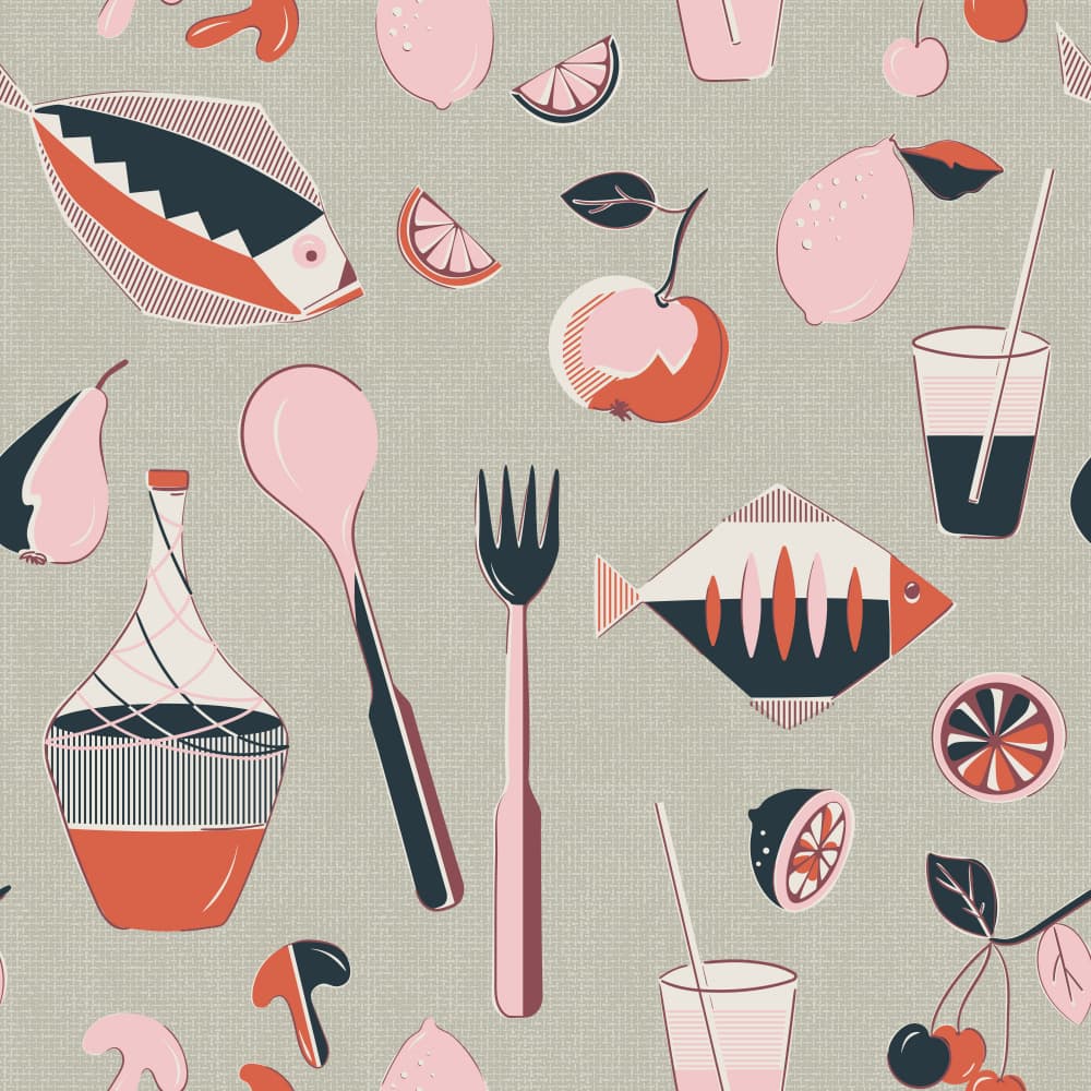 Retro Kitchen Feast