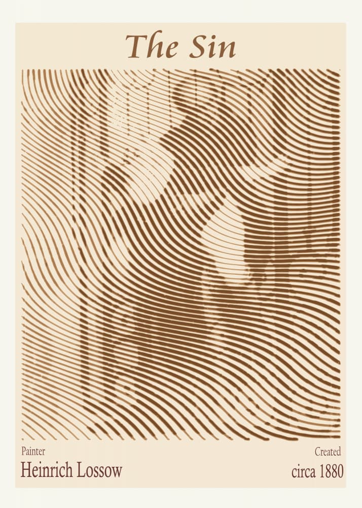 Mysterious Wavy Figure by Doa Project — canvas wall art