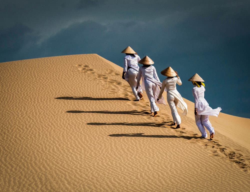 Vietnamese Desert Journey by John Yuk Kong Chung — canvas wall art
