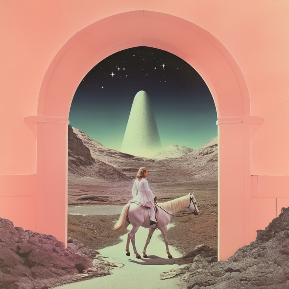 Ethereal Rider Portal by Samantha Hearn — canvas wall art