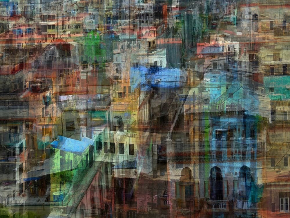 Urban Kaleidoscope by Roxana Labagnara — canvas wall art