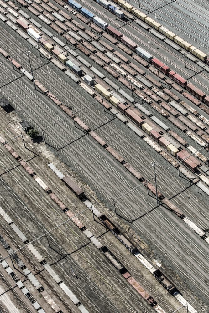 Tracks of Time by Shot by Clint — canvas wall art