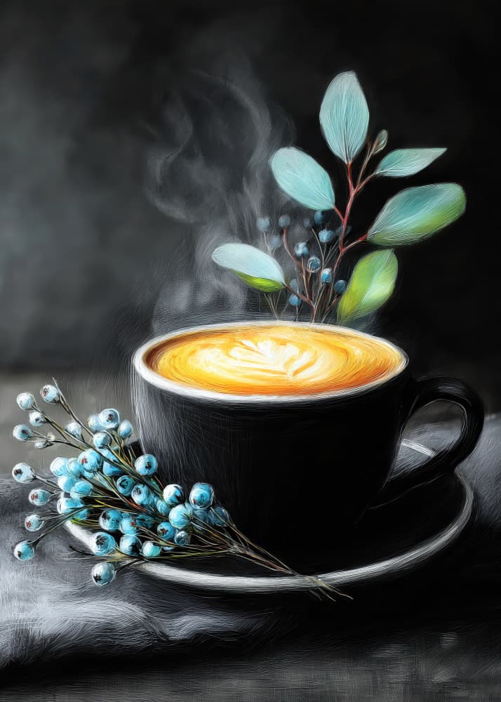 Coffee Time 13 by Justyna Jaszke — canvas wall art