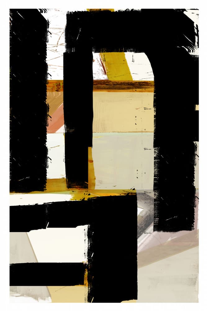 Bold Abstract Geometry by cartissi — canvas wall art