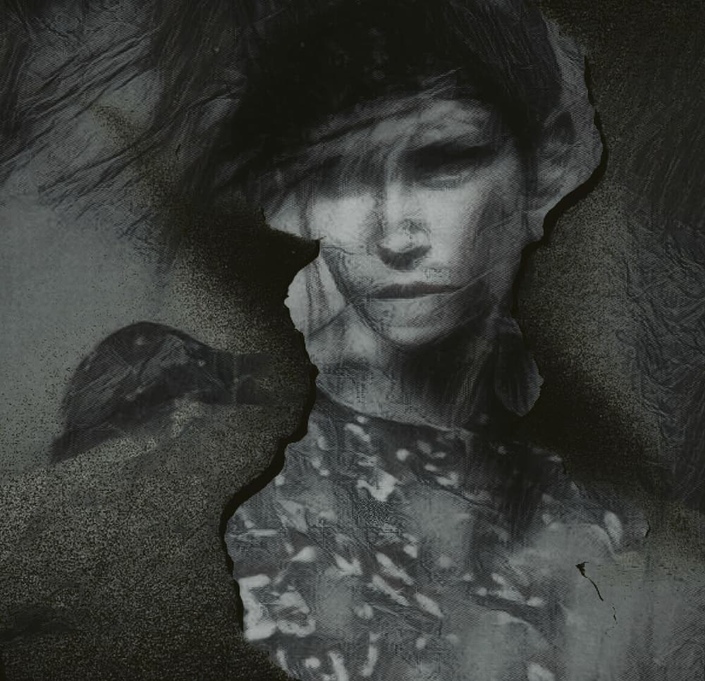 Mysterious Dark Portrait by Dalibor Davidovic — canvas wall art