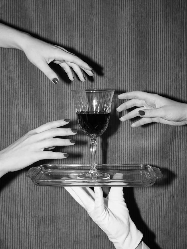 The Wine Is Served by Andreas Magnusson — canvas wall art