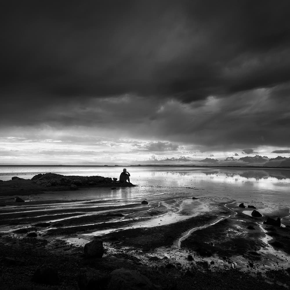 Solitary Reflection by George Digalakis — canvas wall art