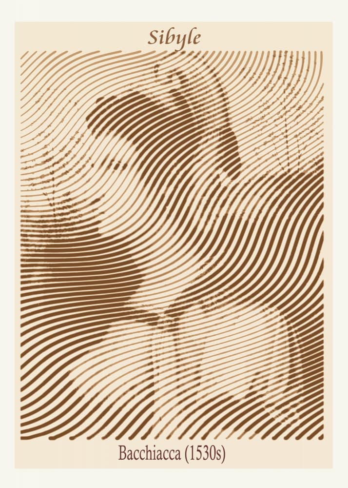 Ancient Sibyl Vision by Doa Project — canvas wall art