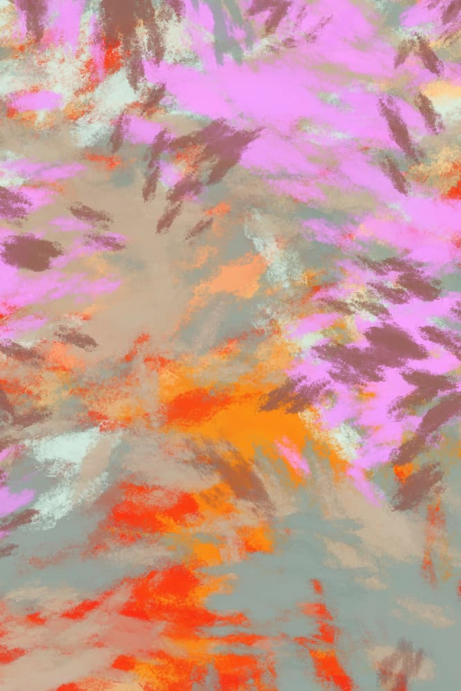 Vibrant Abstract Strokes by Simona Gocan — canvas wall art