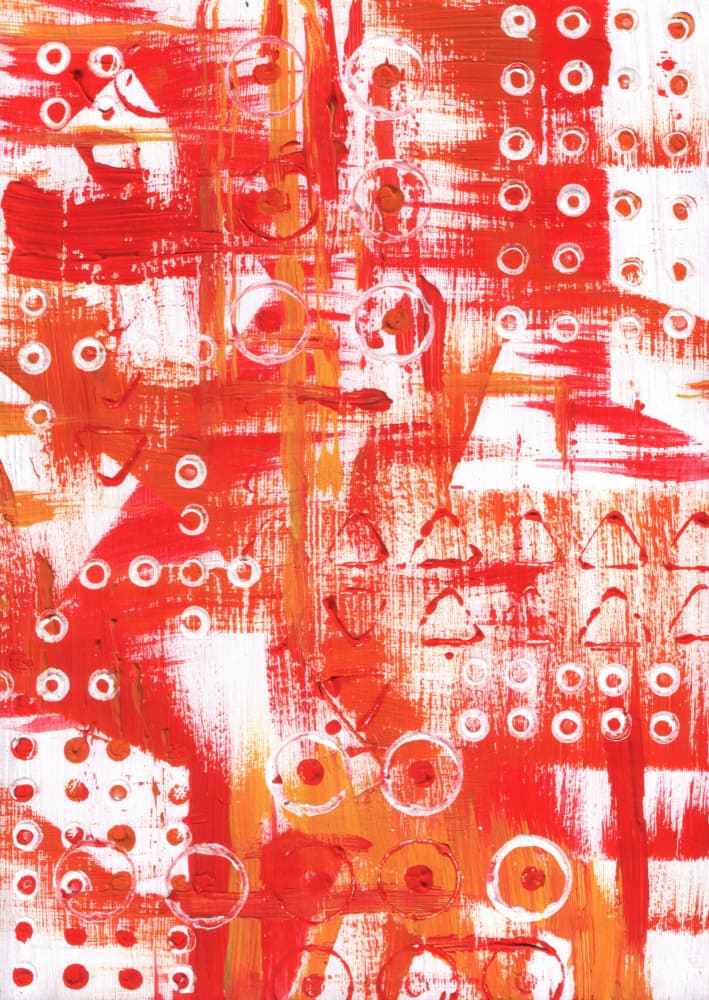 Vibrant Geometric Abstract by Kulik — canvas wall art