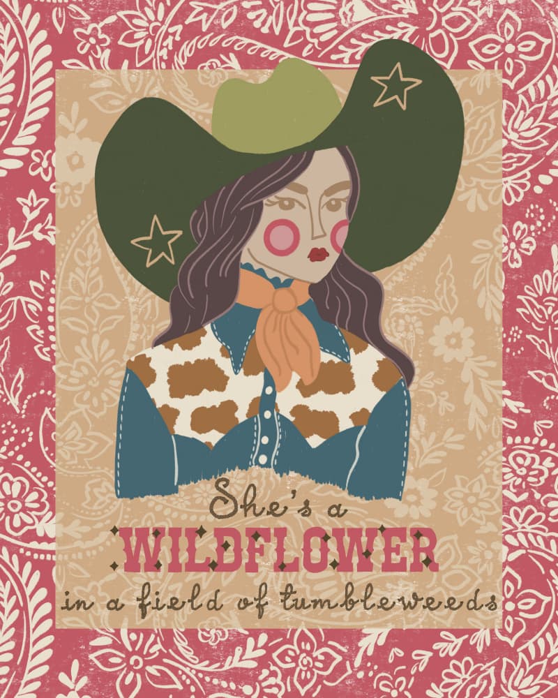 Wildflower Cowgirl