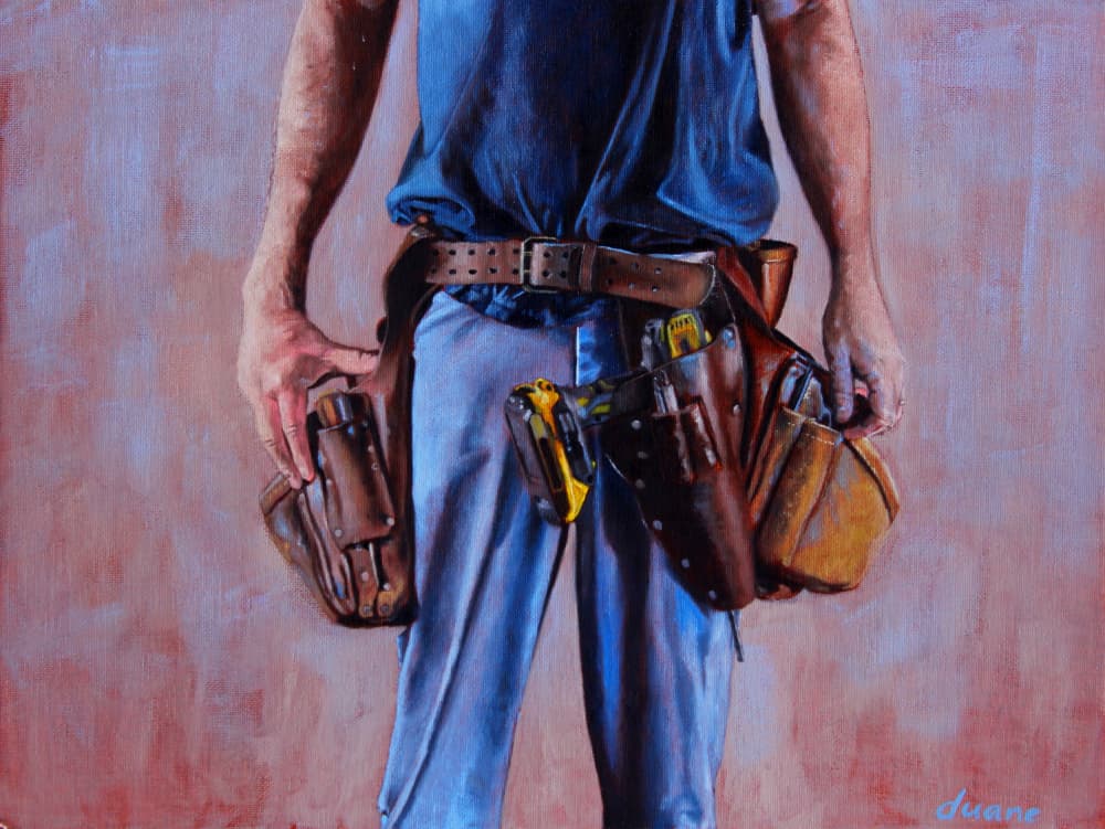 Toolbelt by Duane A. Brown — canvas wall art