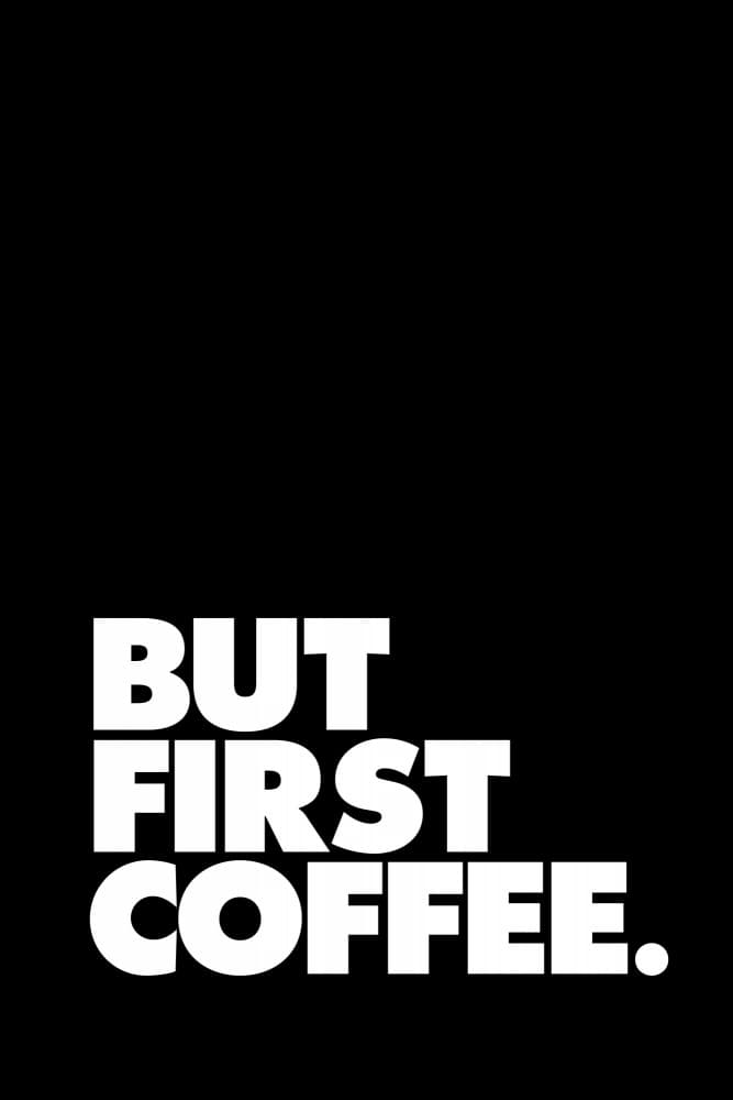 But First Coffee by Brett Wilson — canvas wall art