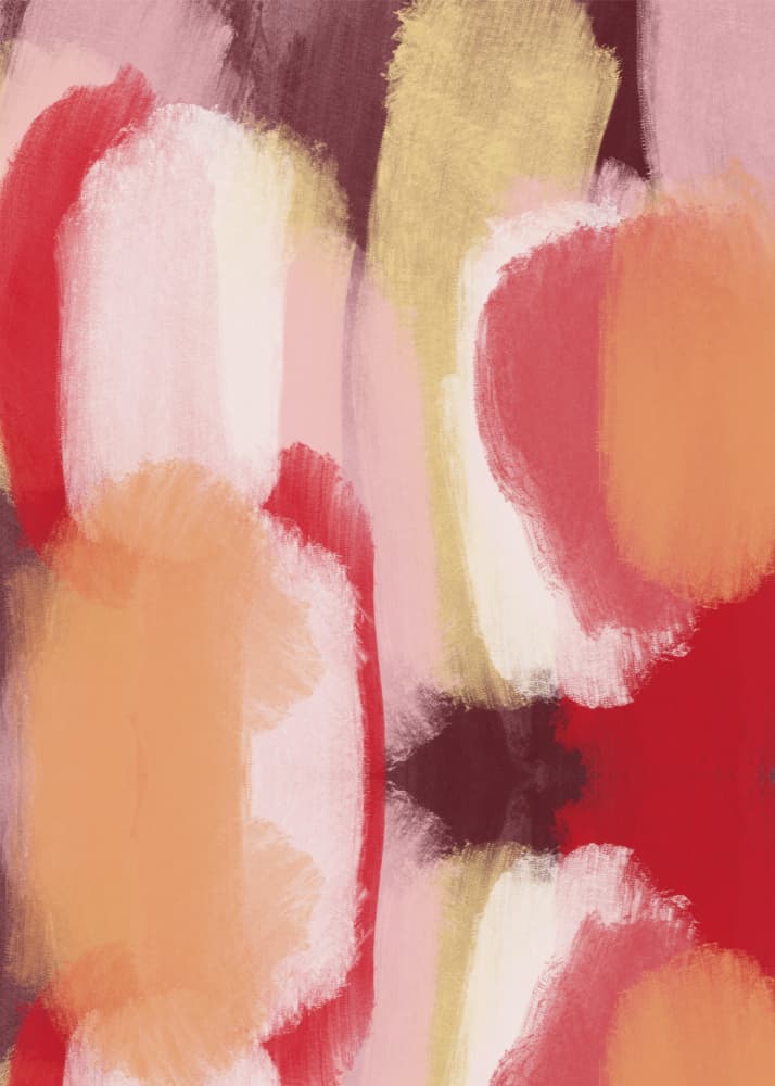 Flowing Abstract Colors by RS LAB STUDIO — canvas wall art