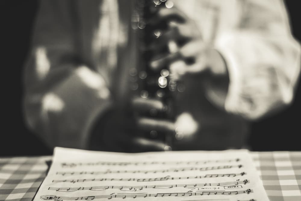 Musical Performance Focus by Gloria Salgado Gispert — canvas wall art