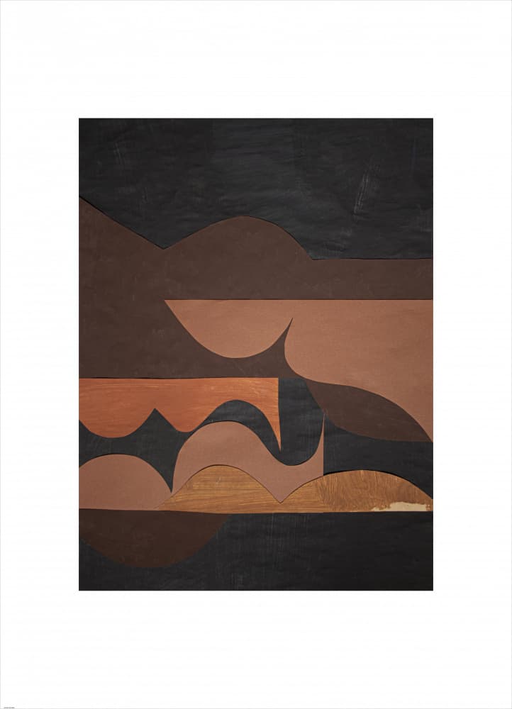 Earthy Organic Shapes by Cyrille Gulassa — canvas wall art