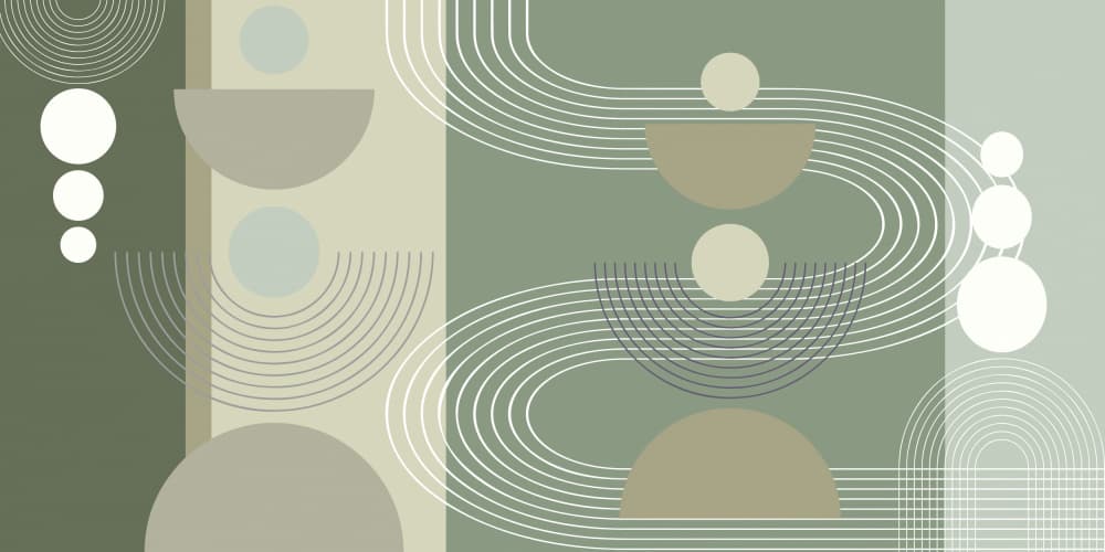 Geometric Abstract No.8 by Sue Skellern — canvas wall art