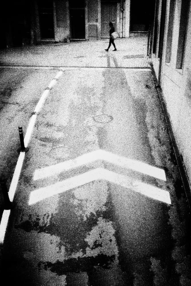 Solitary Urban Path by Rui Correia — canvas wall art