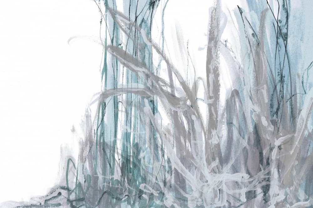 Flowing Abstract Reeds by Lori Ann Folz — canvas wall art