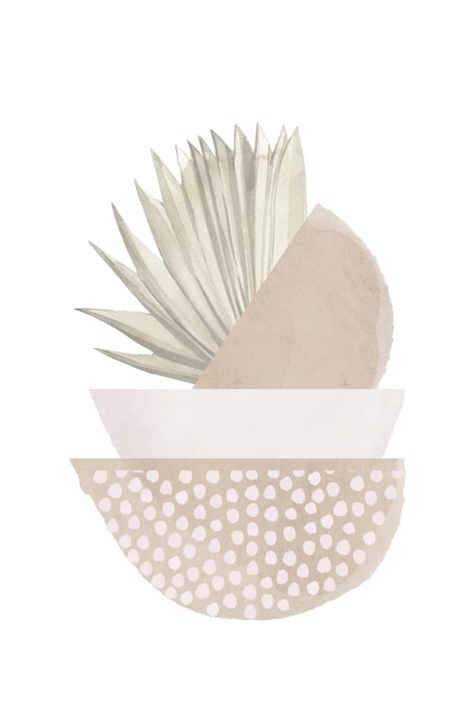 Botanical Desert Stack by Sally Ann Moss — canvas wall art