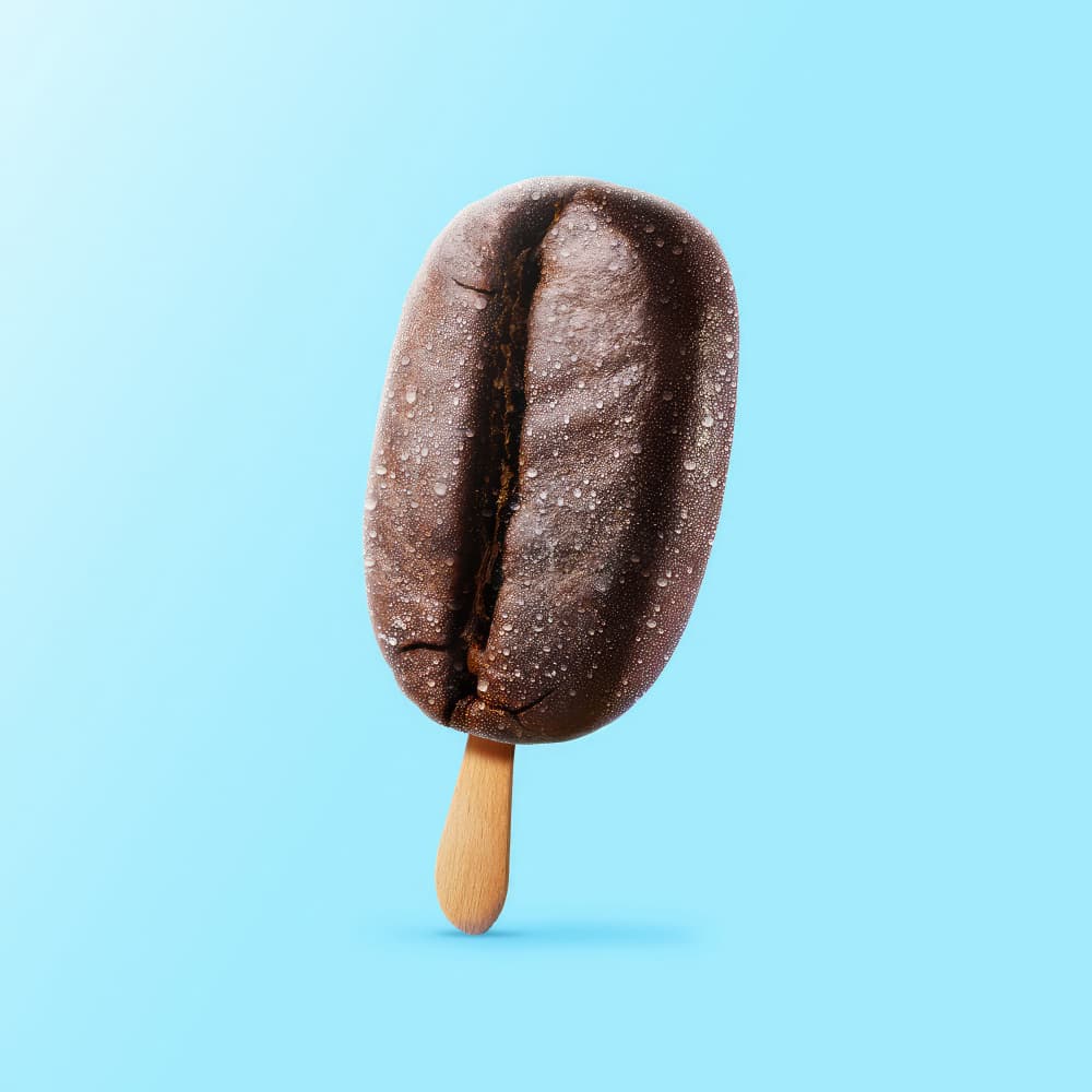 Coffee Ice Cream Pop by Artem Pozdniakov — canvas wall art