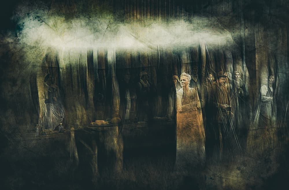 Dark Fantasy Gathering by Jan van der Linden — canvas wall art