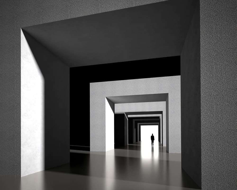 Man Towards the Light by Antonyus Bunjamin (Abe) — canvas wall art